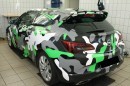 Opel Astra OPC in Camo Wrap Looks Tough