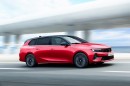 Opel Astra Sports Tourer Electric official