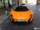 Orange McLaren P1 Spotted in Dubai