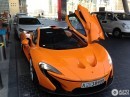 Orange McLaren P1 Spotted in Dubai