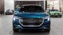 Audi e-tron quattro Concept Arrives at Audi Forum Neckarsulm