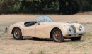 1954 Jaguar XK120 Roadster sat decades in a barn, is now ready for some TLC