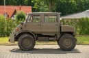 Rare 1974 Mercedes-Benz Unimog 406 Doppel Kabine 4x4 is in original, unrestored condition, on the market for a new owner