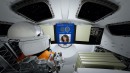 Callisto comms hardware on Orion spaceship