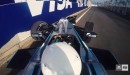 Orlando Bloom racing Formula E car