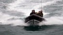 Sailors on board HMS Duncan rescue out-of-control yacht