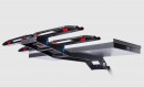 60" Hitch-Mounted Cargo Carrier
