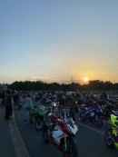 More than 200 bikers answer call and show up to escort a bullied 15yo girl to her prom
