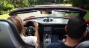 JLo and Alex Rodriguez in Porsche 911 GTS