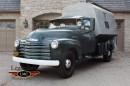 Steve McQueen's 1952 Chevrolet 3800 pickup with custom-built camper, the last car he ever drove