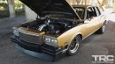 Patina 1980 Chevy Monte Carlo with truck turbos and LS on TRC