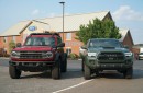 2020 Toyota Tacoma TRD Pro owner drives and compares 2021 Ford Bronco 2-Door Base Sasquatch