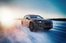 BMW electric vehicles testing in Sweden