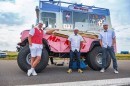 Paddy McGuinness drives Mr. Nippy into the Guinness Book of World Records: the world's fastest ice cream van hits 80.043 mph