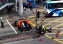 Pagani Zonda F Crash in Hong Kong