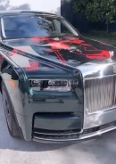 David Einhorn's Rolls-Royce Phantom With Alec Monopoly Art