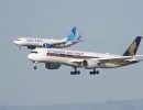 Airbus A350 and Boeing 737 race to land first at SFO