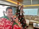 Paris Hilton and Carter Reum on Sunreef Yacht