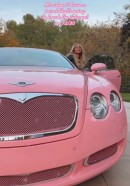 Paris Hilton's Pink Bentley Continental GT