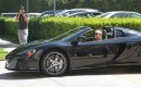 Paris Hilton Takes Her Brand New McLaren 650S Coupe for a Ride