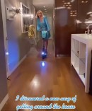 Paris Hilton shills for Inokim, claims she rides an e-scooter inside her house instead of walking