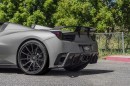 This Mansory Ferrari 458 Spider Has a Carbon Nose and Wing, Forgiato Wheels