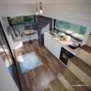 The Pequeno tiny house is tailor-made for a digital nomad