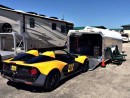 Pete Brock's Aerovault MKII car trailer