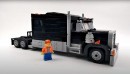 LuxuryBricks LEGO Super Sleeper Semi-Truck