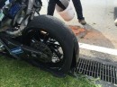 Loris Baz' rear tire