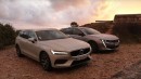 Peugeot 508 SW Takes on Volvo V60 in Battle of the Sexy European Wagons