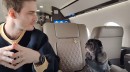 PewDiePie and Edgar, the pug too "fat" to fly commercial