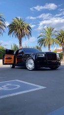 Rolls-Royce Phantom Black Badge and S 580 on AGL60