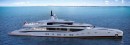 PHI is a custom superyacht delivered in 2021, blocked in London since later that same year