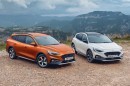2019 Ford Focus Active Wagon and Focus Active hatchback