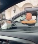 Enraged Driver Spits on anther Motorist in Traffic