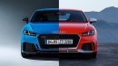 2020 Audi TT RS vs. 2016 Audi TT RS side-by-side