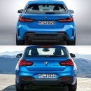 2020 BMW 1 Series vs. 2017 BMW 1 Series rear
