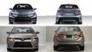 2020 Toyota Corolla Sedan vs. 2014 Toyota Corolla Sedan