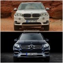 BMW X5 vs Mercedes-Benz GLE-Coupe