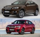 BMW X6 vs BMW X4 side Angle