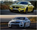 Cadillac ATS-V Coupe vs BMW M4