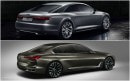 BMW Vision Future Luxury Concept vs Audi Prologue Concept