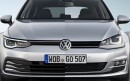 Photo Comparison Volkswagen Golf front
