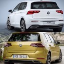 Photo Comparison Volkswagen Golf rear