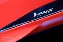 Photon Red Jaguar I-Pace in Geneva