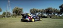 1,200-HP Princess GT-R drag races 862-HP Gymkhana-STI