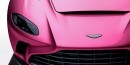 2021 Aston Martin V12 Speedster Royal Pink rendering by Aksyonov Nikita