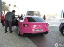 Pink Ferrari FF Spotted in Dubai