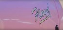 Holly Mason-Franchitti racing Pink Austin A35